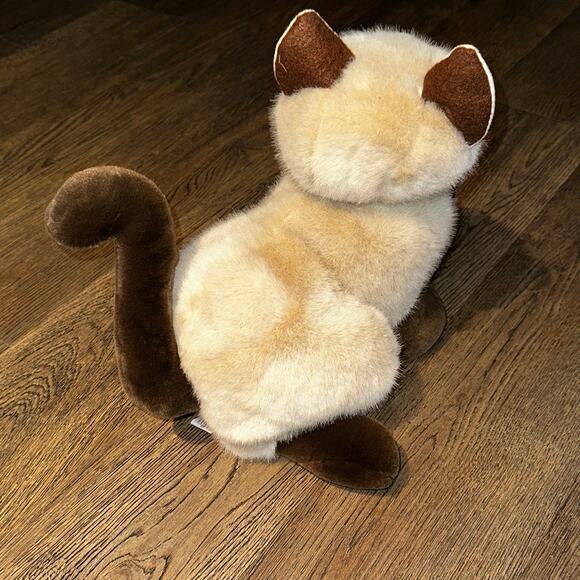 Vtg PLAYFUL PALS by Mervyns Siamese Cat Korea 12" - Picture 5 of 9